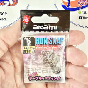 BLISTER 10 CONECTORES AKAMI RUN SNAP NUM. 2
