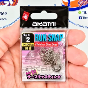 BLISTER 10 CONECTORES AKAMI RUN SNAP NUM. 2