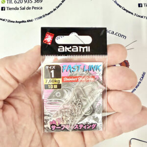 BLISTER 10 CONECTORES AKAMI FAST LINK NUM. 1