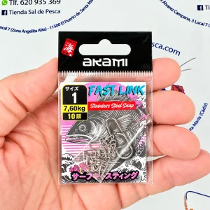 BLISTER 10 CONECTORES AKAMI FAST LINK NUM. 1