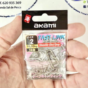BLISTER 10 CONECTORES AKAMI FAST LINK NUM. 2