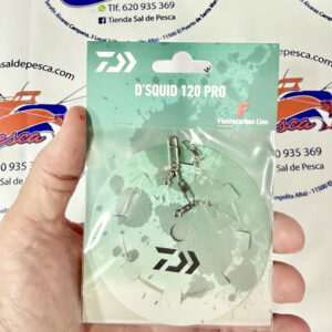MONTAJE BAJO FLUOROCARBONO CALAMAR REGULABLE DAIWA 2 JIBIONERAS