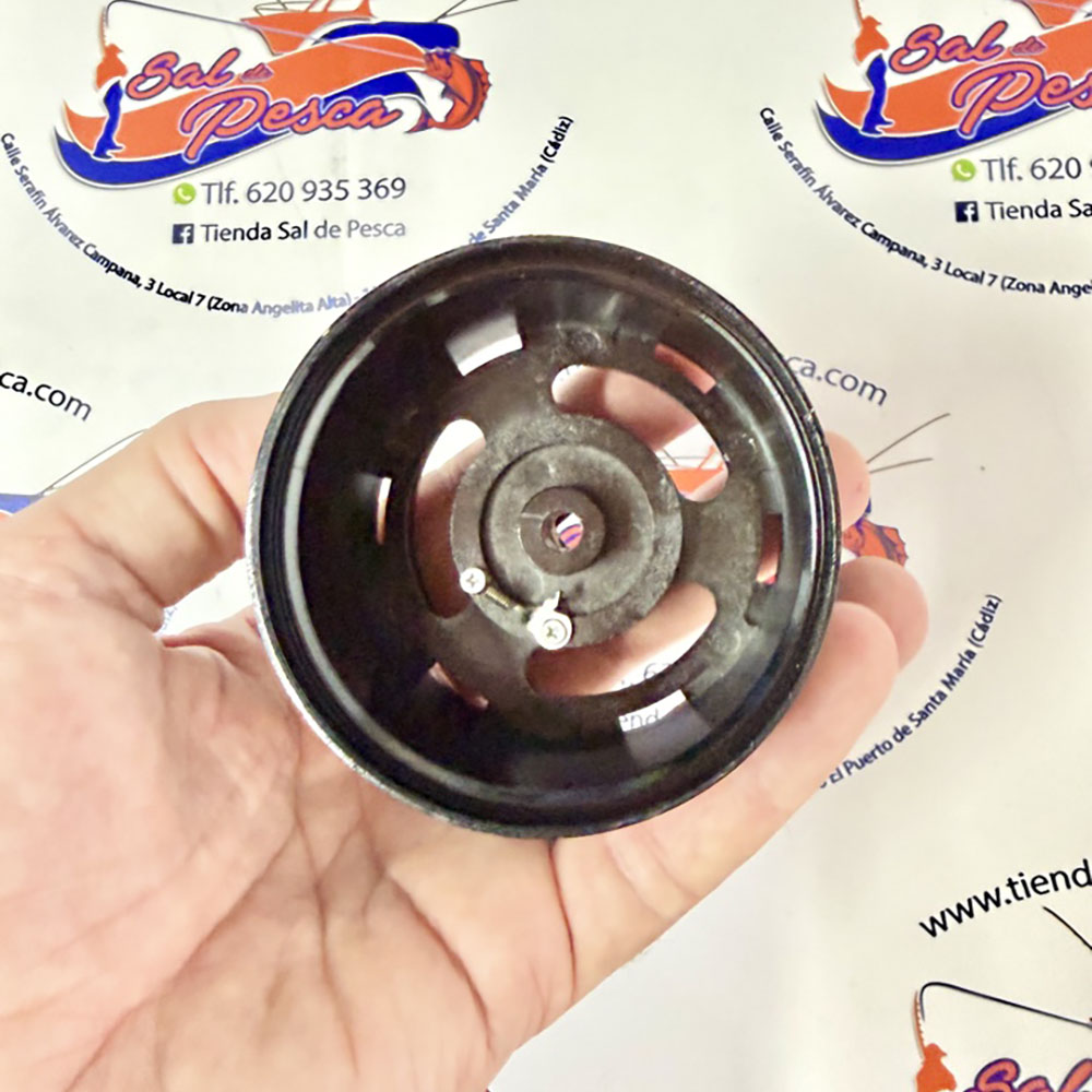 BOBINA CARRETE DE SURFCASTING NSC NYLON 1.5 COLOR BLACK - Imagen 3