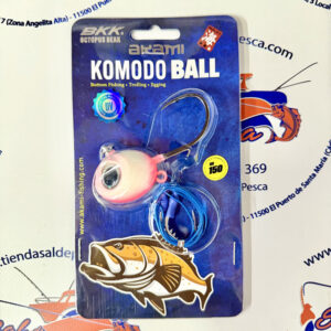 BOLA PARA JIGGING AKAMI KOMODO BALL 150GR. PINK PEARL