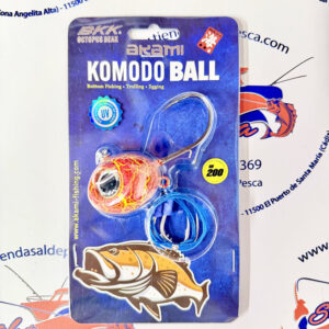 BOLA PARA JIGGING AKAMI KOMODO BALL 200GR. RED