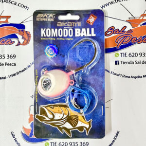 BOLA PARA JIGGING AKAMI KOMODO BALL 250GR. PINK PEARL