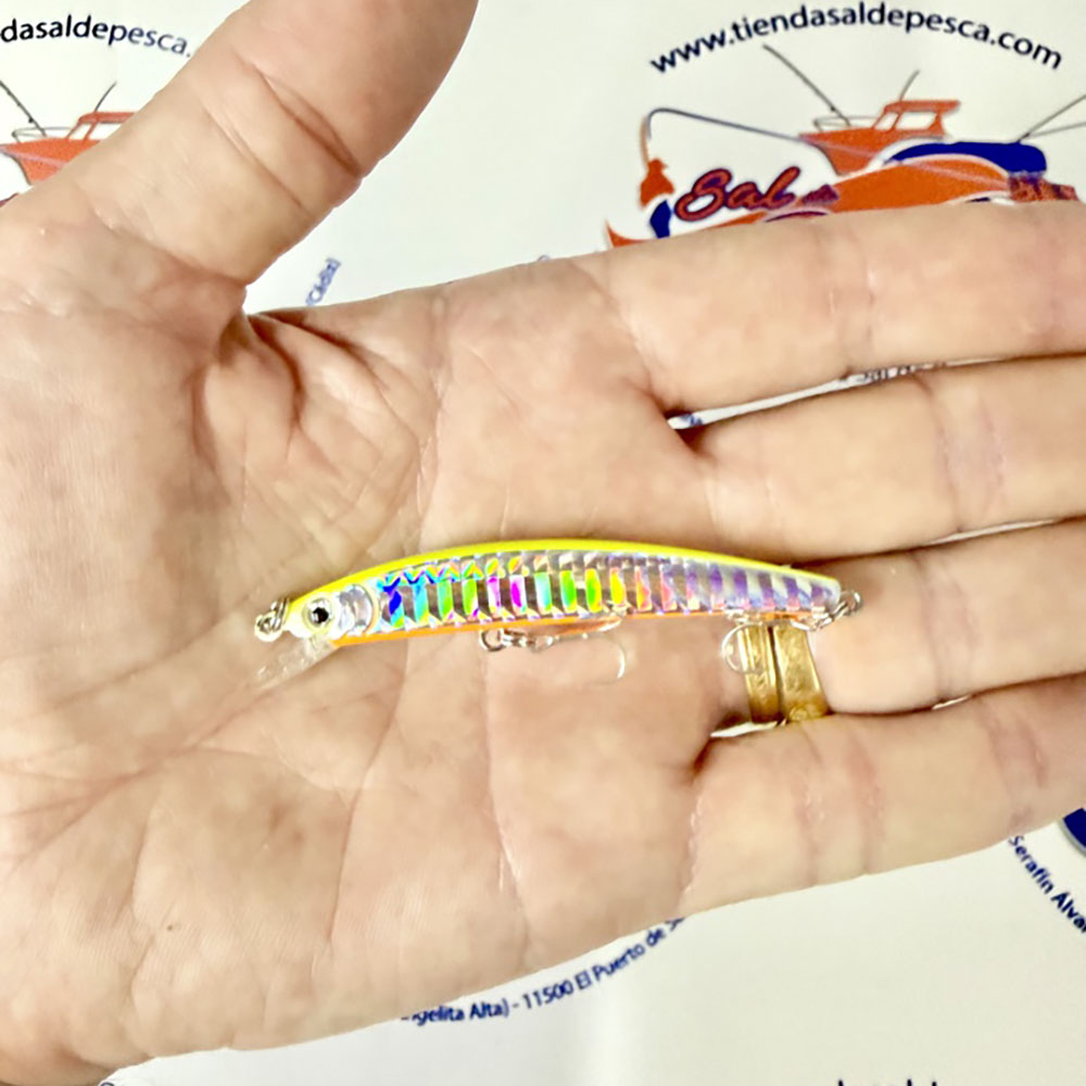 MUESTRA DE SPINNING STR ROSY MINNOW 70MM. 3,60GR. COLOR CTF - Imagen 3