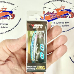 MUESTRA DE SPINNING STR ROSY MINNOW 70MM. 3,60GR. COLOR CSG