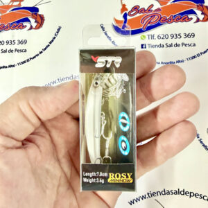 MUESTRA DE SPINNING STR ROSY MINNOW 70MM. 3,60GR. COLOR CST