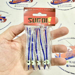 BLISTER 5 PULPOS VINILO SUGOI! 10CM. COLOR SBP