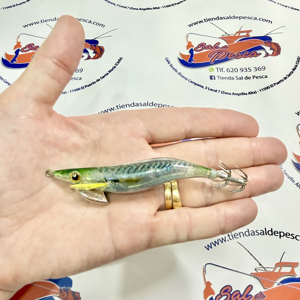 MUESTRA CALAMAR SHIMANO SEPHIA CLINCH FB RATTLE 3.0 15GR. TR MACKEK - Imagen 2
