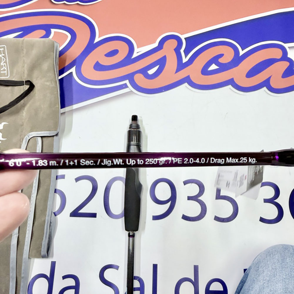 CAÑA DE JIGGING HART MIURA CMK 1,83MT. 250GR. - Imagen 4