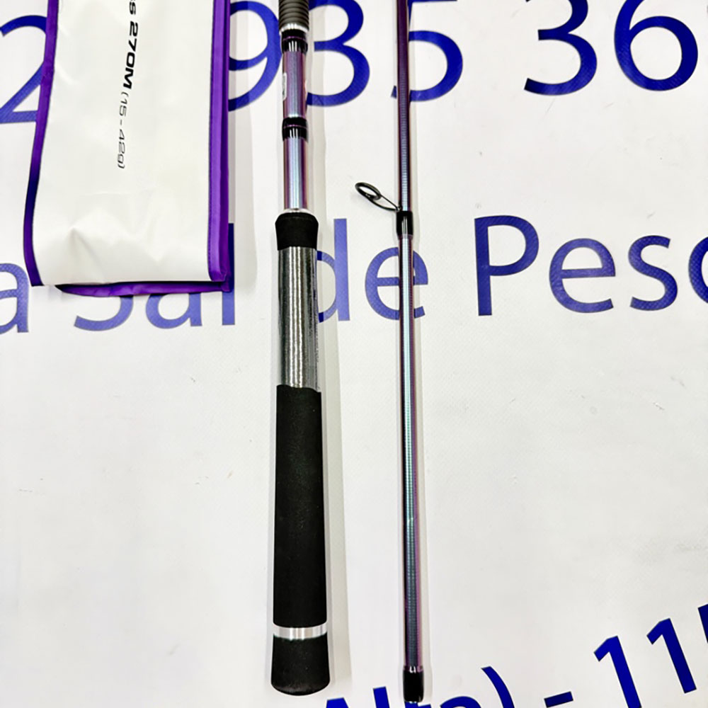 CAÑA SPINNING CINNETIC TRANSLIGHT SB LIGHT GAME 2,70MT M 15-42GR. - Imagen 2