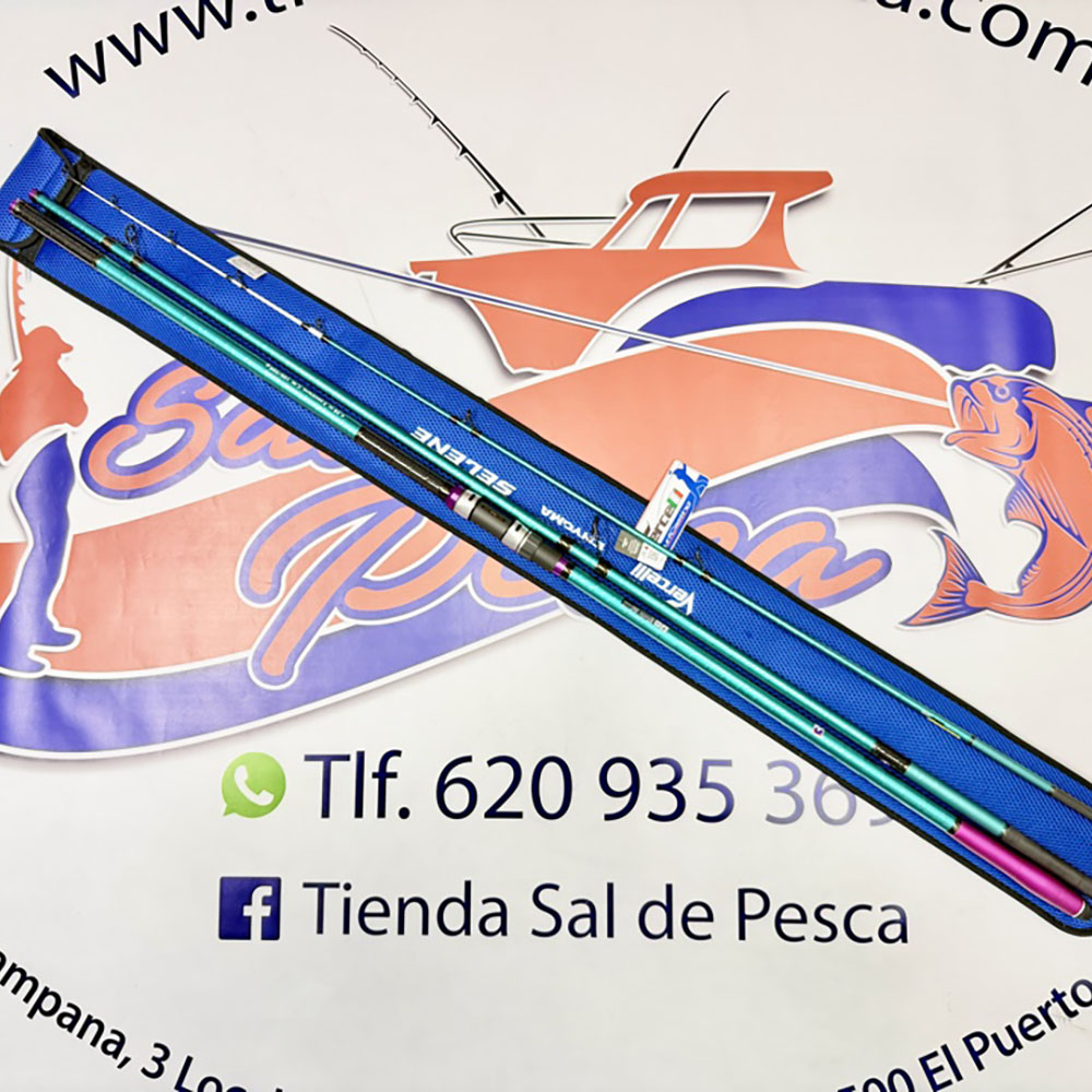 CAÑA DE SURFCASTING VERCELLI ENYGMA SELENE 4,20MT. 100-200GR.
