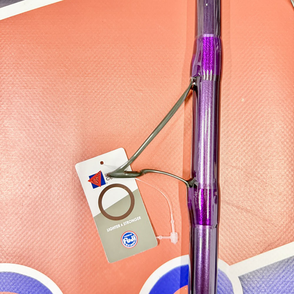 CAÑA DE SURFCASTING CINNETIC SKY LINE PURPLE LC HYBRID 4,20MT. - Imagen 5