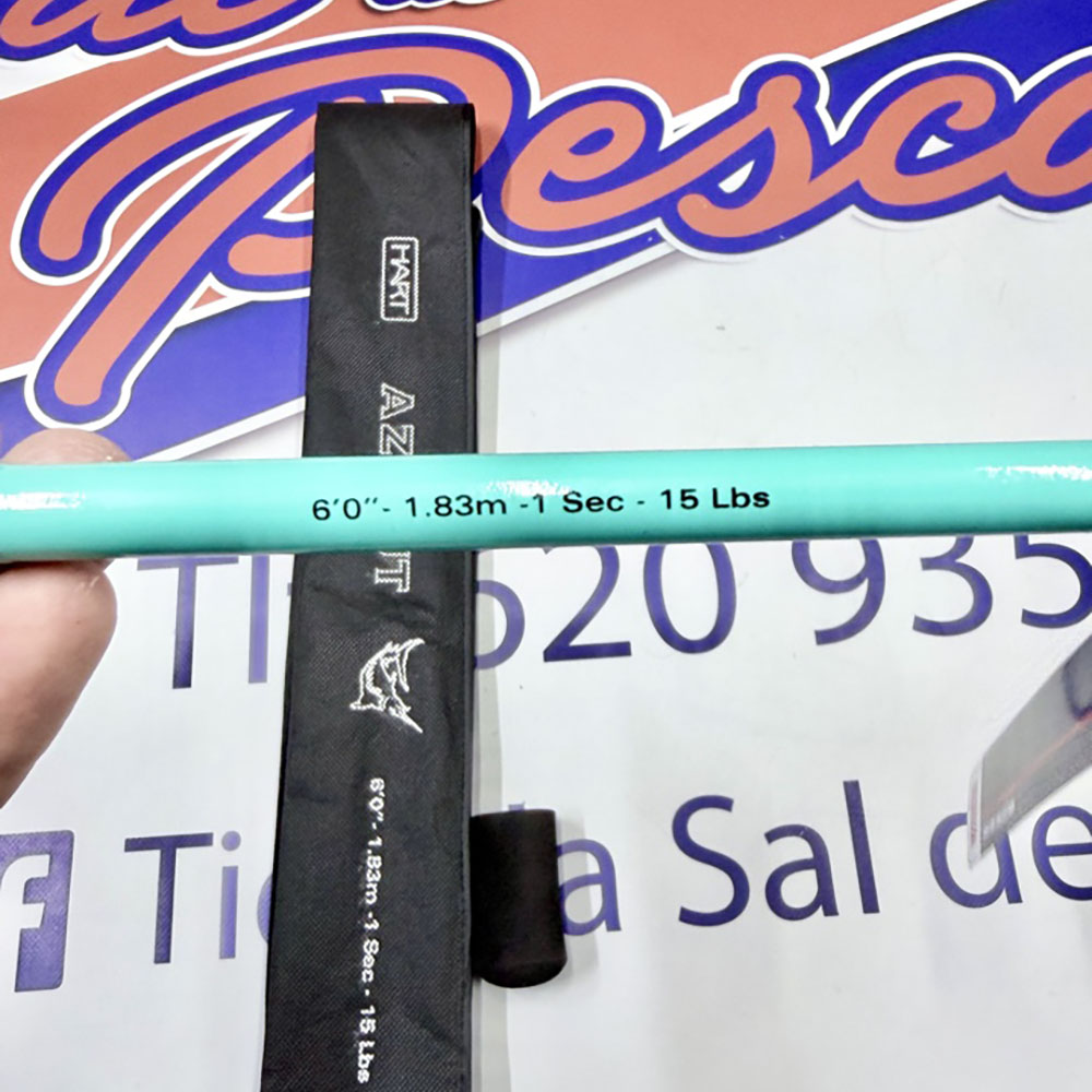 CAÑA DE CURRICAN HART AZIMUT 1,83MT. 15LBS. - Imagen 5