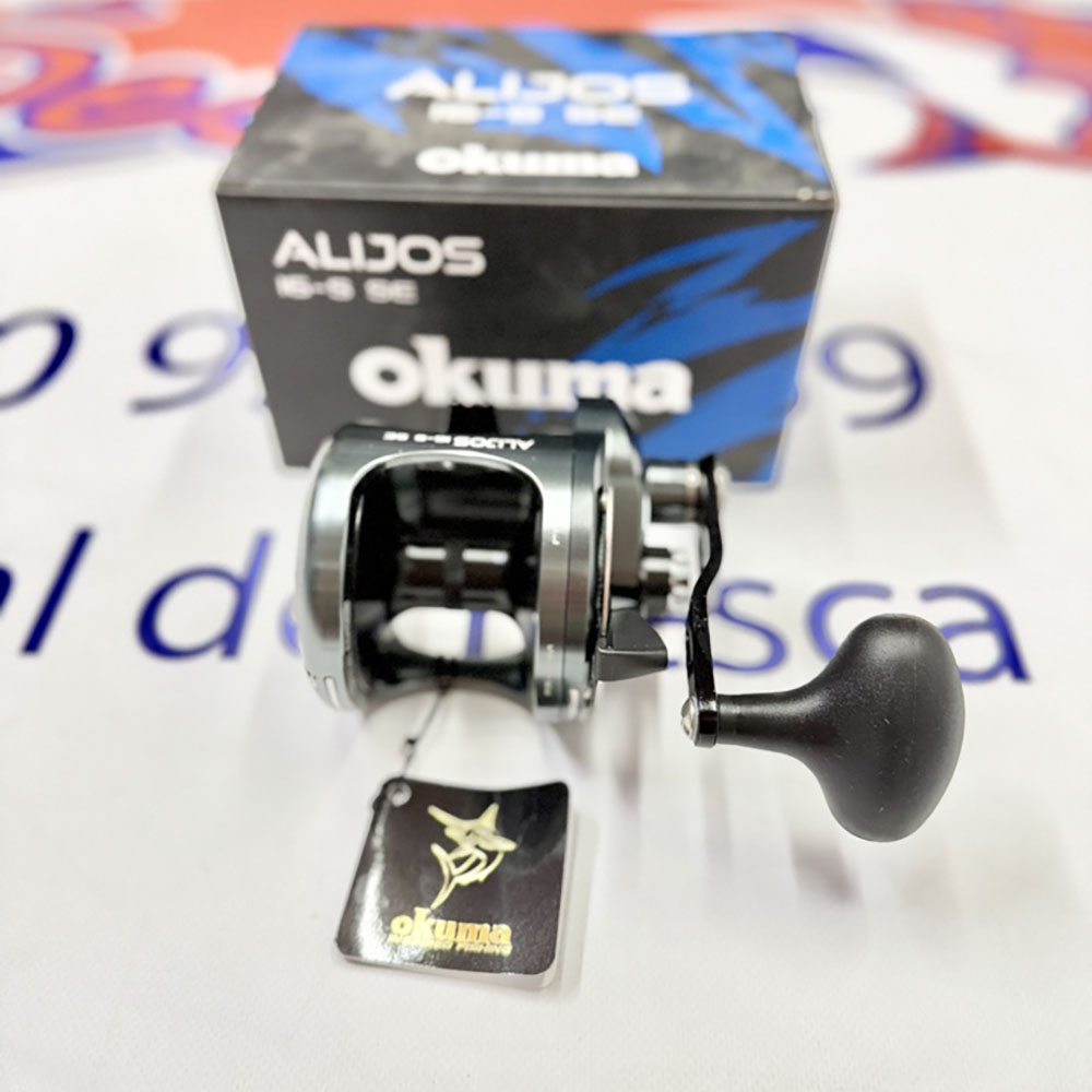 CARRETE DE CURRICAN OKUMA ALIJOS 16SSE 1 VEL.