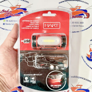LINTERNA DE CABEZA HART SENSOR 300 LUMENS
