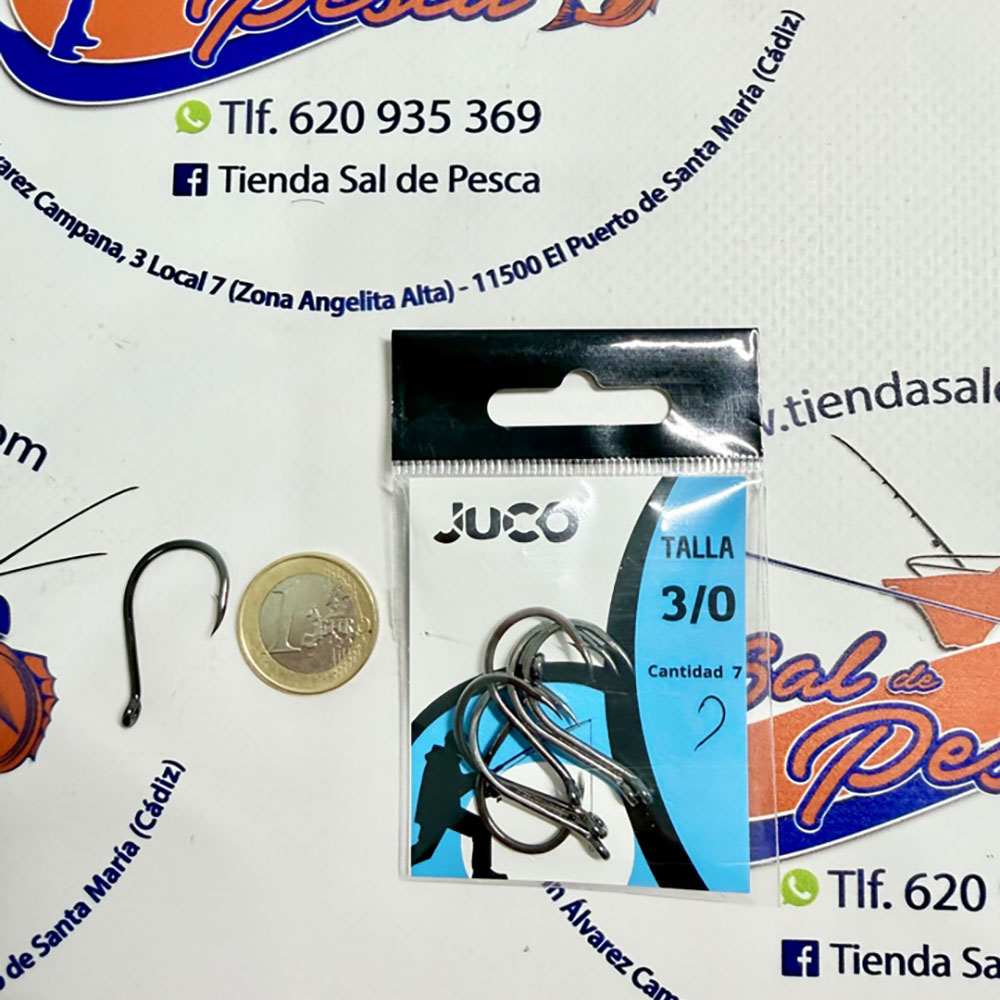 ANZUELO CARBONO JAPAN CHINU RING JUCO NUM. 3/0 - Imagen 2