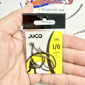 ANZUELO CARBONO JAPAN CHINU RING VIVO JUCO NUM. 1/0