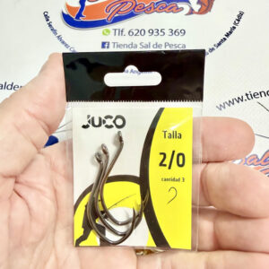 ANZUELO CARBONO JAPAN CHINU RING VIVO JUCO NUM. 2/0