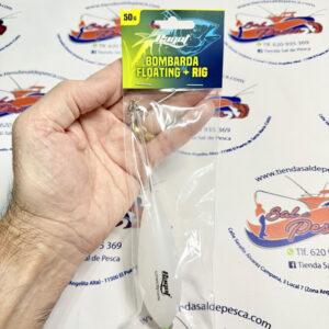 FLOTADOR RAGOT BOMBETTE FLOATING DE SPINNING 50GR. + RIG