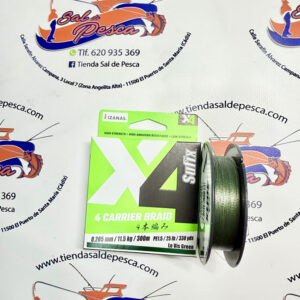 HILO TRENZADO SUFIX 4X 300MT. 20,5MM. COLOR VERDE