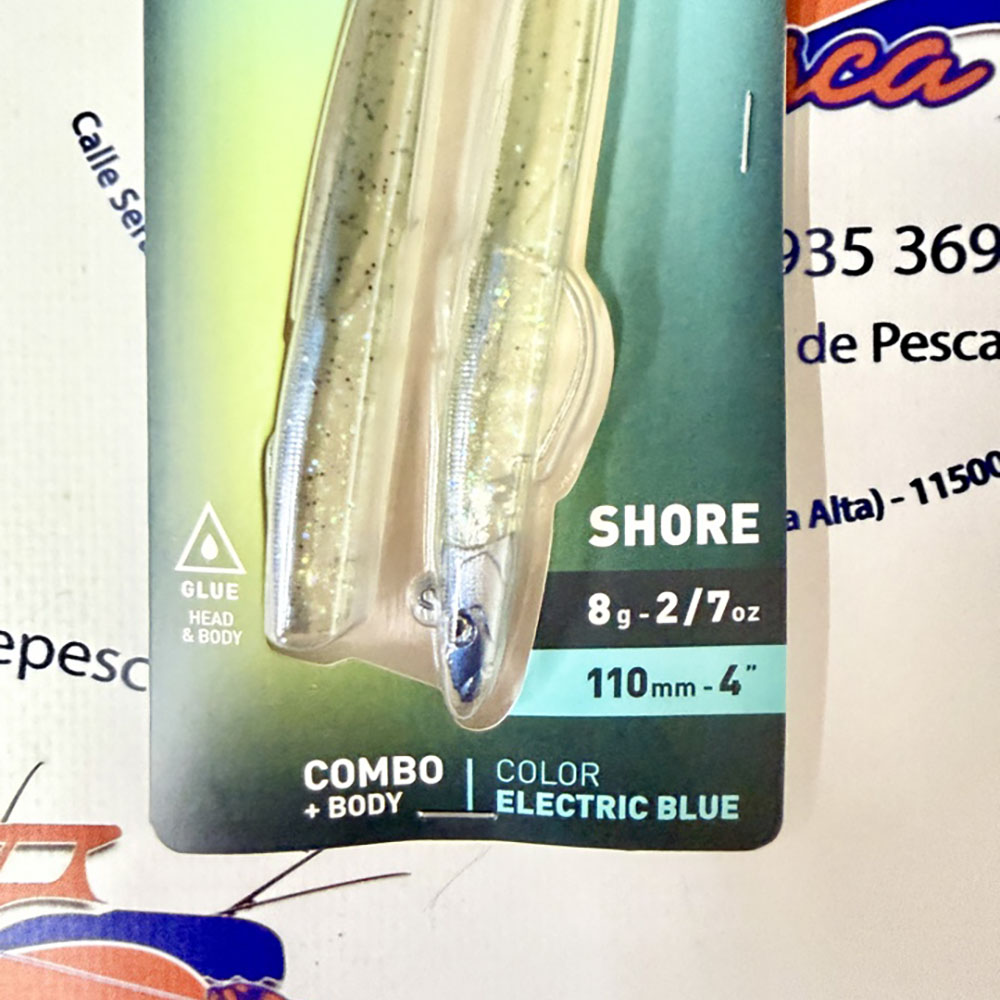 SEÑUELO FIIISH BLACK EEL 110 COMBO SHORE 8GR. ELECTRIC BLU - Imagen 2