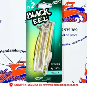 SEÑUELO FIIISH BLACK EEL 110 COMBO SHORE 8GR. KHAKI