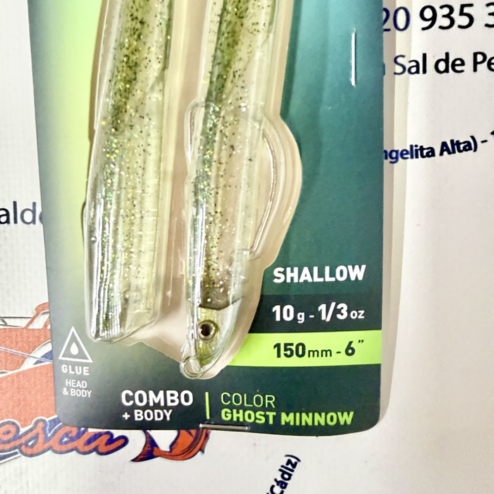 SEÑUELO FIIISH BLACK EEL 150 COMBO SHALLOW 10GR. GHOST MINNOW - Imagen 2
