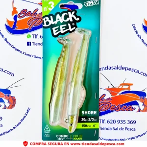 SEÑUELO FIIISH BLACK EEL 150 COMBO SHORE 20GR. KHAKI