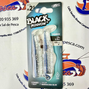 SEÑUELO FIIISH BLACK MINNOW 105 COMBO SEARCH 12GR. BARRACUDA BLUE