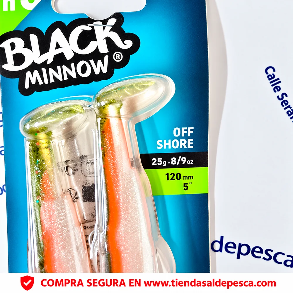 SEÑUELO FIIISH BLACK MINNOW 120 COMBO OFF SHORE 25GR. CANDY GREEN - Imagen 2