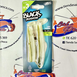SEÑUELO FIIISH BLACK MINNOW 120 COMBO OFF SHORE 25GR. KHAKI