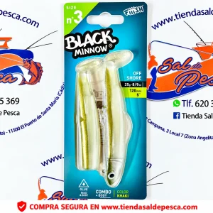 SEÑUELO FIIISH BLACK MINNOW 120 COMBO OFF SHORE 25GR. KHAKI