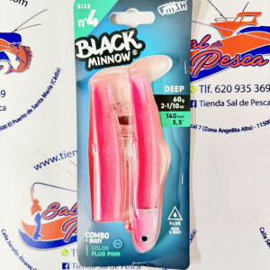SEÑUELO FIIISH BLACK MINNOW 140 COMBO DEEP 60GR. FLUO PINK
