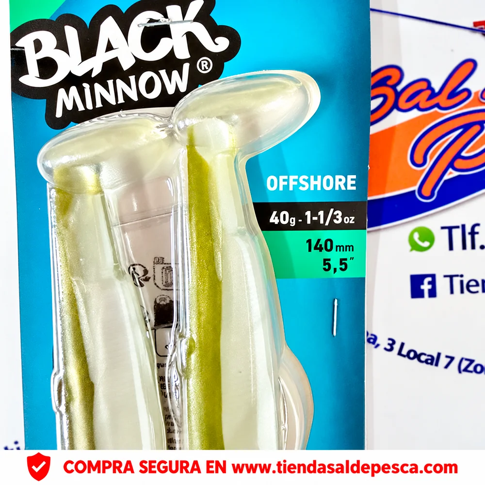 SEÑUELO FIIISH BLACK MINNOW 140 COMBO OFF SHORE 40GR. KHAKI - Imagen 2