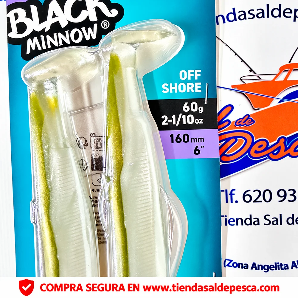 SEÑUELO FIIISH BLACK MINNOW 160 COMBO OFF SHORE 60GR. KHAKI - Imagen 2