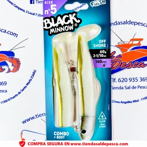 SEÑUELO FIIISH BLACK MINNOW 160 COMBO OFF SHORE 60GR. KHAKI