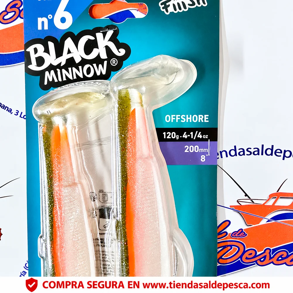 SEÑUELO FIIISH BLACK MINNOW 200 COMBO OFF SHORE 120GR. CANDY GREEN - Imagen 2