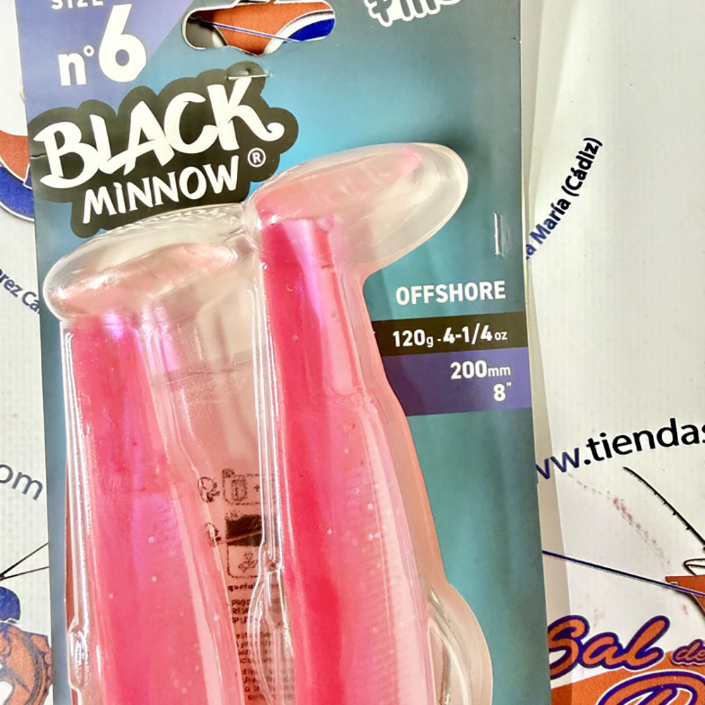 SEÑUELO FIIISH BLACK MINNOW 200 COMBO OFF SHORE 120GR. FLUO PINK - Imagen 2