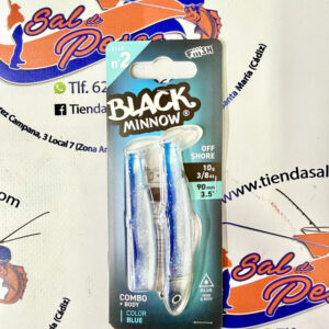 SEÑUELO FIIISH BLACK MINNOW 90 COMBO OFF SHORE 10GR. BLUE