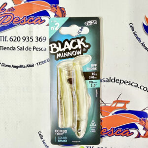 SEÑUELO FIIISH BLACK MINNOW 90 COMBO OFF SHORE 10GR. KHAKI