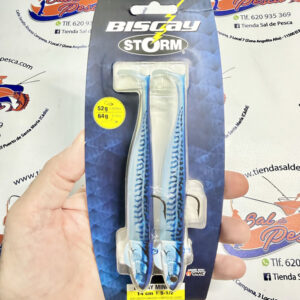MUESTRA VINILO STORM BISCAY MINNOW 14CM. 64GR. COLOR BM