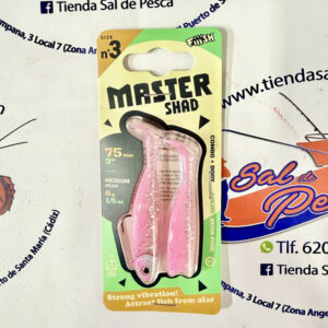 SEÑUELO FIIISH MASTER SHAD 75 COMBO MEDIUM 6GR. NEON PINK