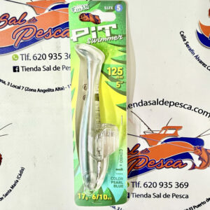 SEÑUELO FIIISH PIT SWIMMER 125 COMBO PEARL BLUE