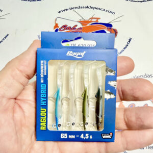 PACK 4 RAGLOU HYBRID 6.50CM. DISCOVERY KIT COLOR PB / PW / AYUG / LC