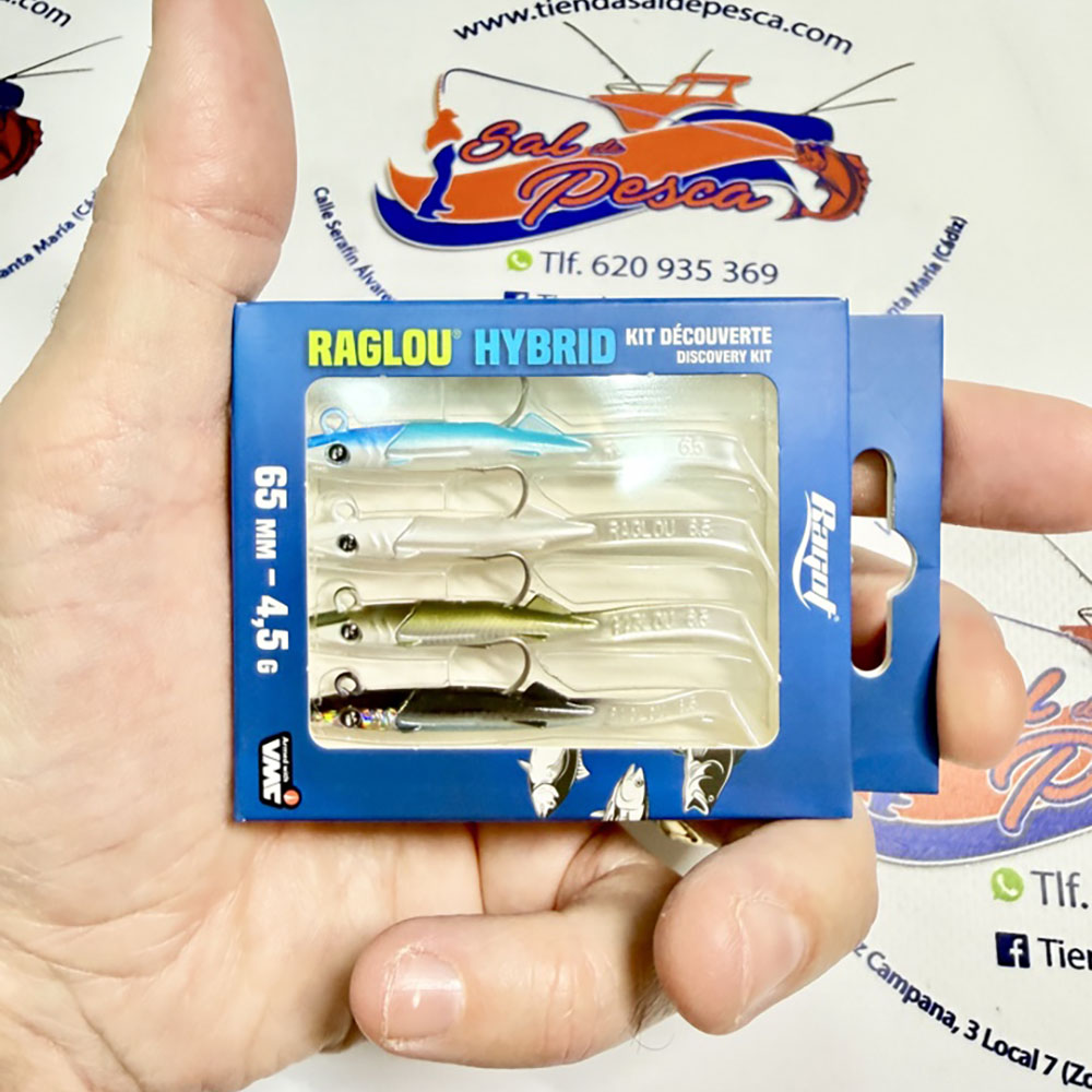 PACK 4 RAGLOU HYBRID 6.50CM. DISCOVERY KIT COLOR PB / PW / AYUG / LC - Imagen 2