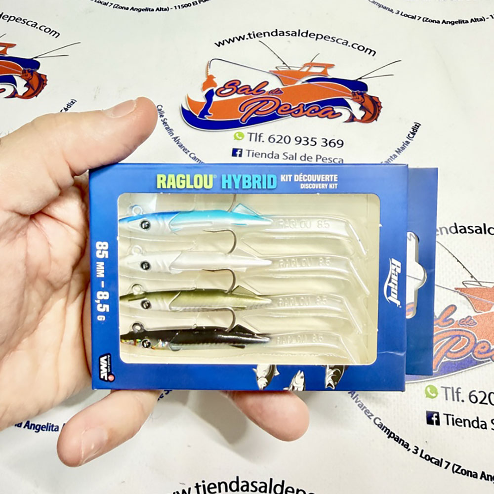 PACK 4 RAGLOU HYBRID 8.50CM. DISCOVERY KIT COLOR PB / PW / AYUG / LC - Imagen 2