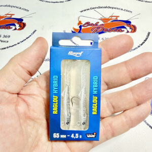 MUESTRA VINILO DE SPINNING RAGLOU HYBRID 6.5CM. 4.50GR. COLOR SGW